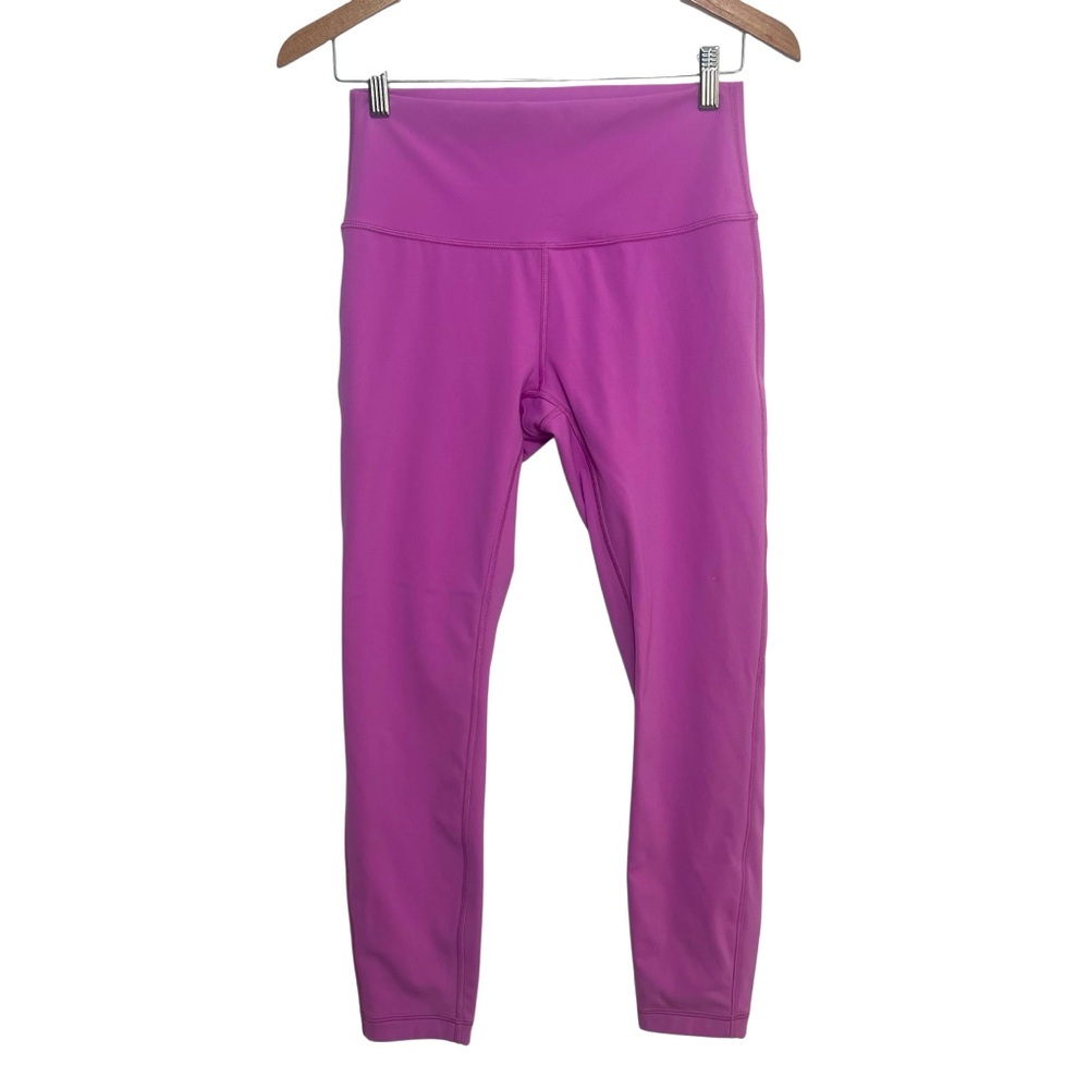Lululemon‎ Wunder Under High-Rise Tight 25" Full-On Luxtreme Magenta Glow Size 8